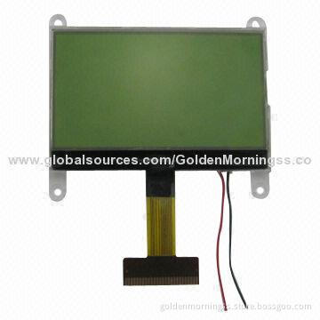 128x64 COG LCD Display Module, STN Positive, Location Hole